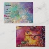 TUIN VAN DE VERLOREN SCHADUWEN - SLANGEN EN MAGISC VISITEKAARTJE (Voorkant / Achterkant)