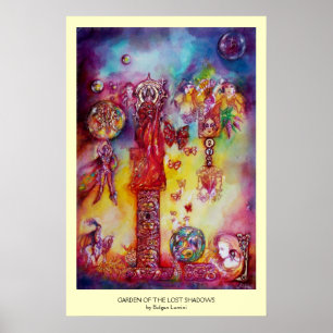 TUIN VAN DE VERLOREN SCHADUWEN, SPOKEN EN VLINDERS POSTER
