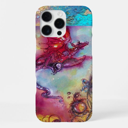 TUIN VAN DE VERLOREN SCHADUWEN / VLIEGENDE RODE D iPhone HOESJE (Achterkant)