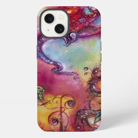 TUIN VAN DE VERLOREN SCHADUWEN / VLIEGENDE RODE D iPhone HOESJE (Achterkant)