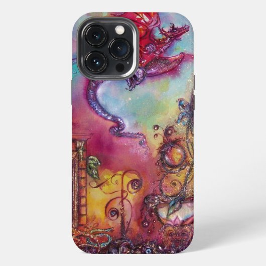 TUIN VAN DE VERLOREN SCHADUWEN  / VLIEGENDE RODE D iPhone HOESJE (Achterkant)