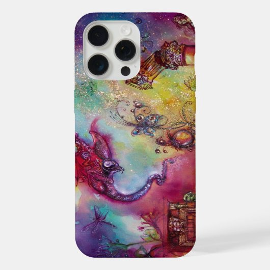 TUIN VAN DE VERLOREN SCHADUWEN / VLIEGENDE RODE DR iPhone HOESJE (Achterkant)