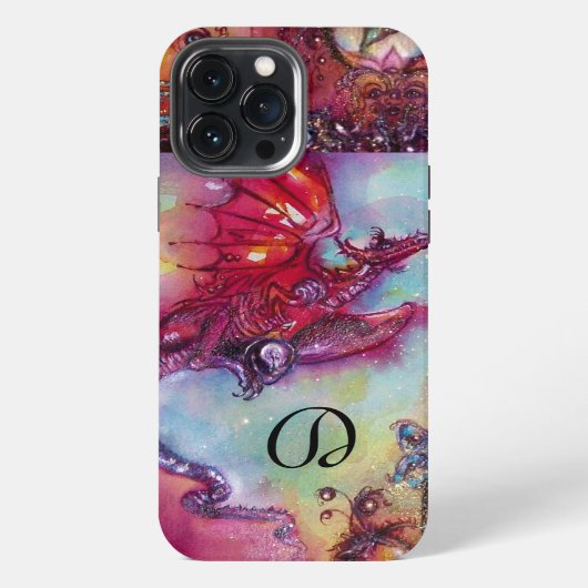 TUIN VAN DE VERLOREN SCHADUWEN / VLIEGENDE RODE DR iPhone HOESJE (Achterkant)