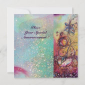 TUIN VAN DE VERLOREN SCHADUWEN -VLINDER Monogram Aankondiging (Achterkant)