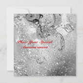 TUIN VAN DE VERLOREN SCHADUWEN / VLINDER-MONOGRAM AANKONDIGING (Voorkant)