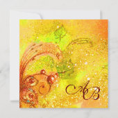 TUIN VAN DE VERLOREN SCHADUWEN / VLINDER MONOGRAM AANKONDIGING (Achterkant)