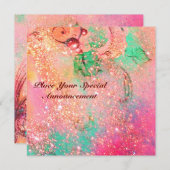 TUIN VAN DE VERLOREN SCHADUWEN / VLINDER MONOGRAM AANKONDIGING (Voorkant / Achterkant)