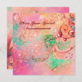 TUIN VAN DE VERLOREN SCHADUWEN / VLINDER MONOGRAM AANKONDIGING (Voorkant / Achterkant)