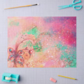 TUIN VAN DE VERLOREN SCHADUWEN - VLINDER PLANT Roz Tissuepapier (Craft)