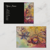 TUIN VAN DE VERLOREN SCHADUWEN - VLINDER PLANT, zw Visitekaartje (Voorkant / Achterkant)