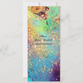 TUIN VAN DE VERLOREN SCHADUWEN -VLINDERPLANT,blauw Kaart (Achterkant)