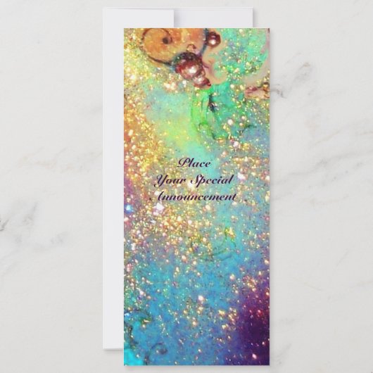 TUIN VAN DE VERLOREN SCHADUWEN -VLINDERPLANT,blauw Kaart (Achterkant)