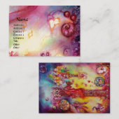 TUIN VAN DE VERLOREN SCHADUWFEEËN EN VLINDERS VISITEKAARTJE (Voorkant / Achterkant)