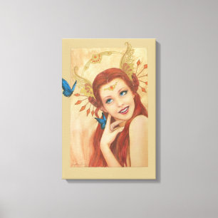 Tuin van de Winged Dingen Canvas Afdruk