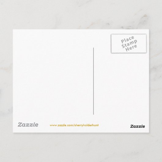 Tuin van Eden briefkaart (Achterkant)