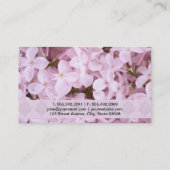 Tuin van Eden | Exquise Bloemen II Visitekaartje (Achterkant)