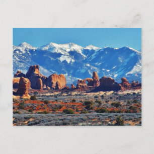 Tuin van Eden in Arches National Park Briefkaart