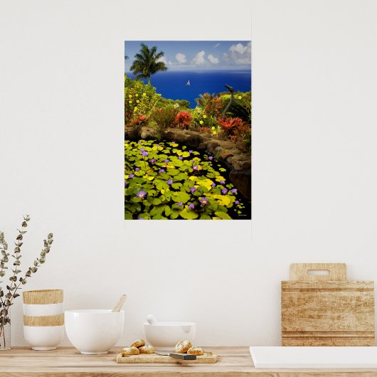 Tuin van Eden - Maui - Hawaii Poster (Keuken)