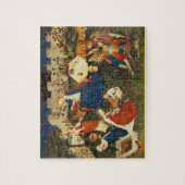 Tuin van Eden middeleeuwse kunst Legpuzzel (Verticaal)