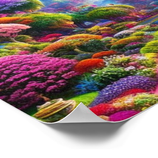 Tuin van Eden Poster (Hoek)