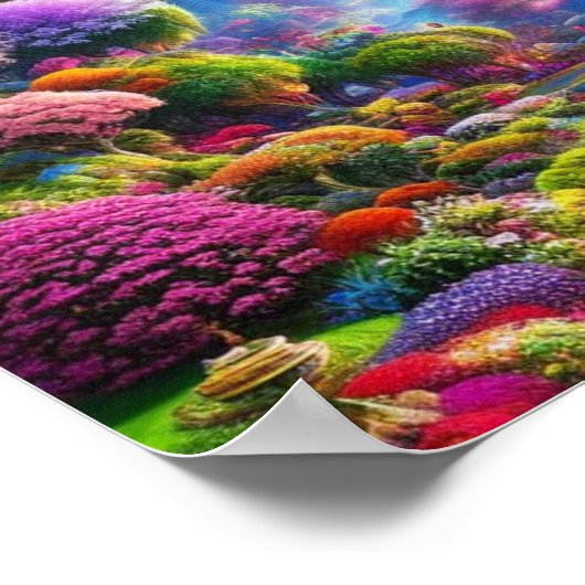 Tuin van Eden Poster (Hoek)