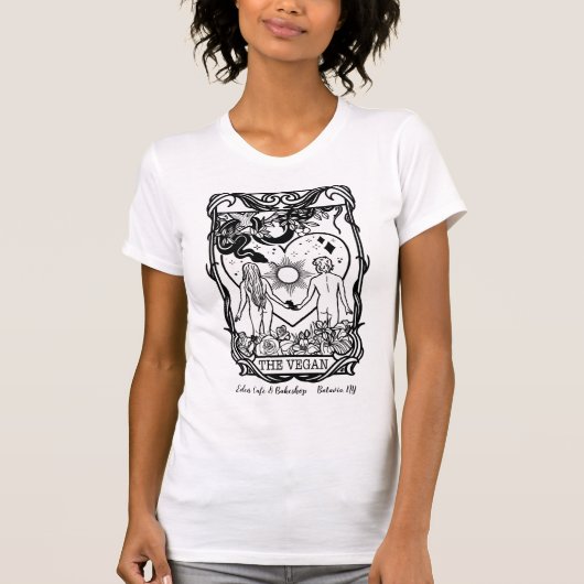 Tuin van Eden Tarot Stijl 2024 Design Winnaar T-shirt (Voorkant)