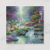 Tuin van Eden Vierkante Visitekaartje (Voorkant)