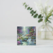 Tuin van Eden Vierkante Visitekaartje (Staand voorkant)