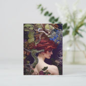 Tuin van Eden Vrouw, Bomen en Slangen Briefkaart (Staand voorkant)