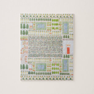 Tuin van een hoge ranking Egyptische directeur, va Legpuzzel