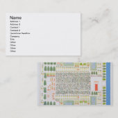 Tuin van een hoge ranking Egyptische directeur, va Visitekaartje (Voorkant / Achterkant)