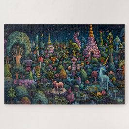 Tuin van Eenhoorn Wonder Puzzel