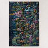 Tuin van Eenhoorn Wonder Puzzel Legpuzzel (Verticaal)