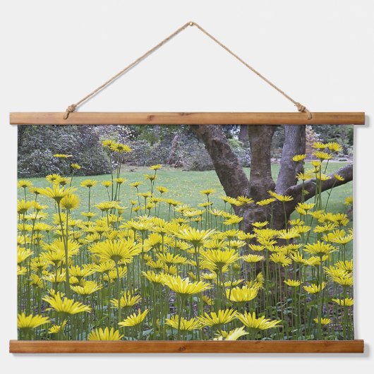 Tuin van Geel Doronicum Floral Hangend Wandkleed (Voorkant)