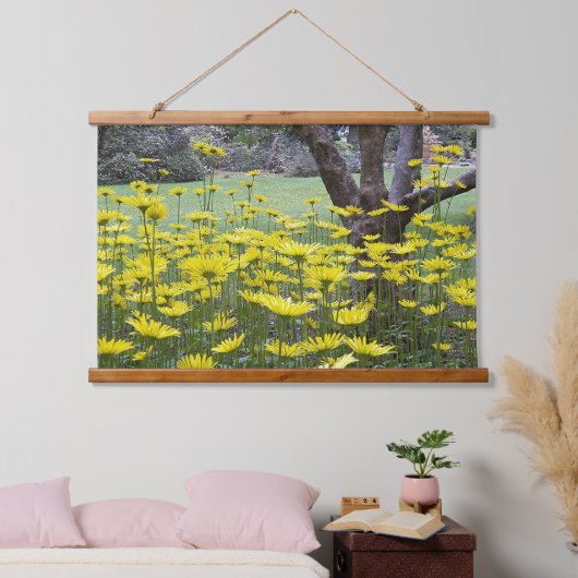 Tuin van Geel Doronicum Floral Hangend Wandkleed (Slaapkamer)