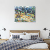 Tuin van Gethsemane, berg Olijven van Gogh Canvas Afdruk (Insitu (Slaapkamer))