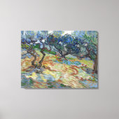 Tuin van Gethsemane, berg Olijven van Gogh Canvas Afdruk (Voorkant)