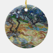 Tuin van Gethsemane, berg Olijven van Gogh Keramisch Ornament (Achterkant)