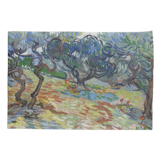 Tuin van Gethsemane, berg Olijven van Gogh Kussensloop (Achterkant)