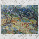Tuin van Gethsemane, berg Olijven van Gogh Legpuzzel<br><div class="desc">De tuin van Gethsemane op de berg Olijven (1889) door Vincent van Gogh is een kunstschilderij van de impressionistische natuur van het landschap met een olijfboomgaard. Gethsemane is een tuin aan de voet van de berg Olijven in Jeruzalem, het beroemdst als de plaats waar Jezus en zijn disciples de nacht...</div>