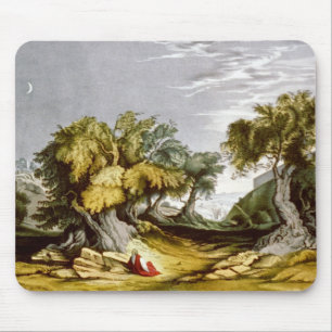  tuin van Gethsemane Illustratie 1846 Muismat