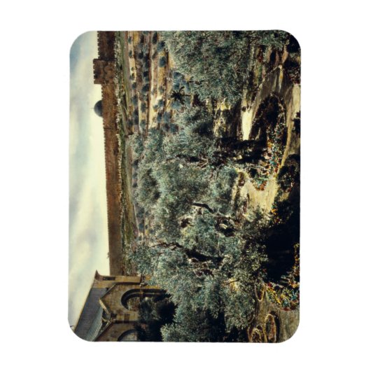  tuin van Gethsemane Jerusalem Israël Magneet (Verticaal)