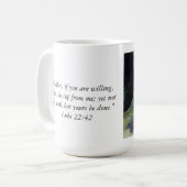 Tuin van Gethsemane Koffiemok (Voorkant links)