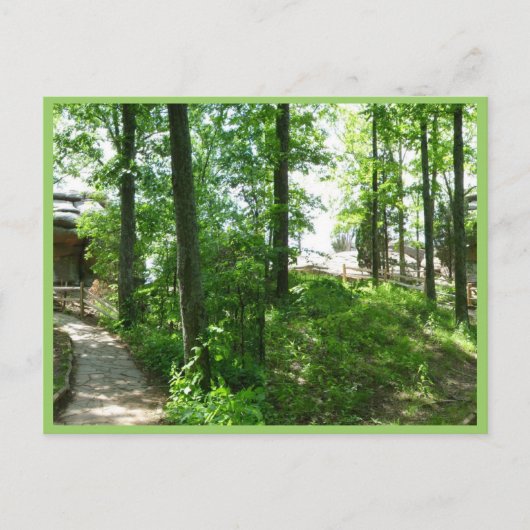 Tuin van Gods-Southern Illinois Briefkaart (Voorkant)