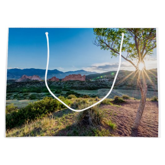 Tuin van Gods Tree Sunburst Groot Cadeauzakje (Voorkant)