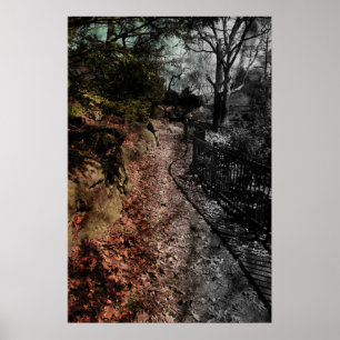 Tuin van goed en kwaad...ik loop de lijn poster