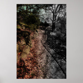 Tuin van goed en kwaad...ik loop de lijn poster