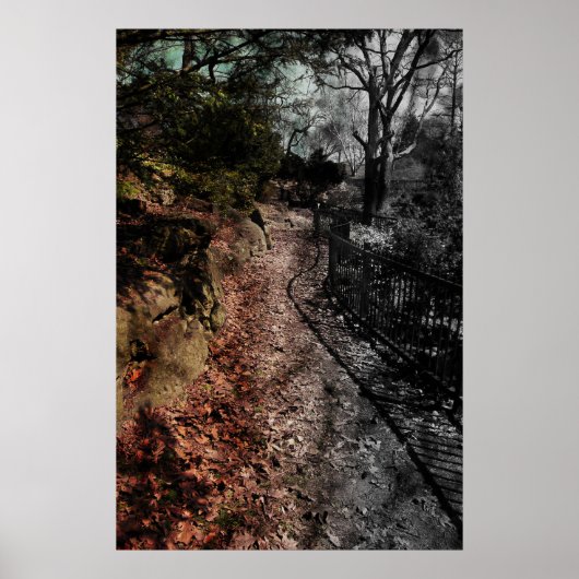 Tuin van goed en kwaad...ik loop de lijn poster (Voorkant)