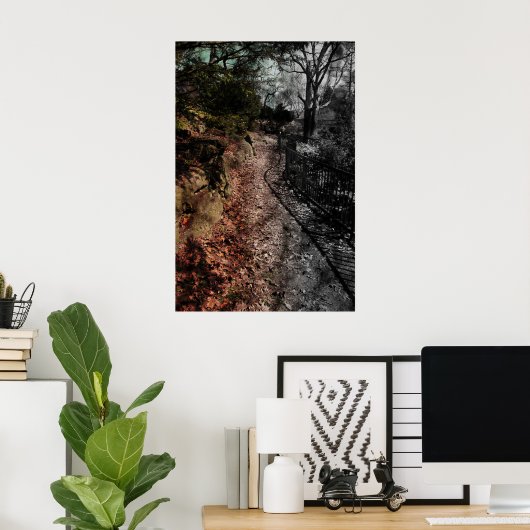 Tuin van goed en kwaad...ik loop de lijn poster (Thuiskantoor)