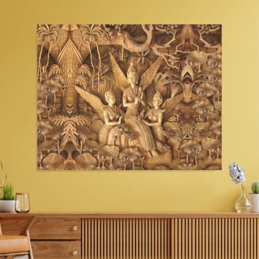 Tuin van Grace Canvas Afdruk (Insitu (Woonkamer))